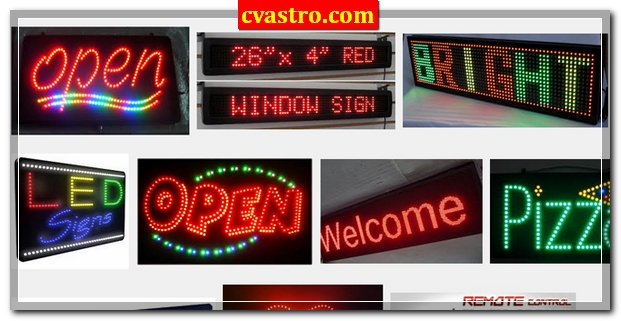 LED Sign Reklame – ASTRO Synergy