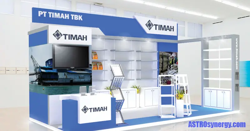desain booth pameran